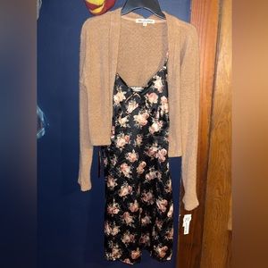 Wallflower XL dress with cover - NWOT